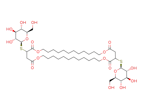 (R,S)-3,21(22)-bis(β-D-glucopyranosylthio)-1,6,19,24-tetraoxacyclohexatriacontan-2,5,20,23-tetrone