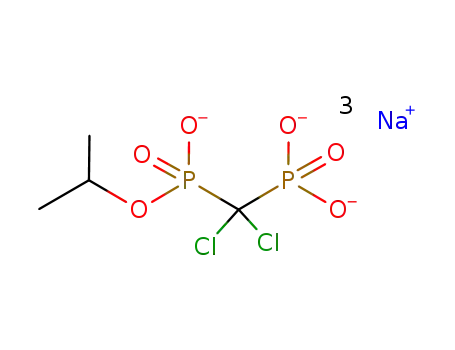 (dichloromethylene) bisphosphonic acid monoisopropyl ester trisodium salt