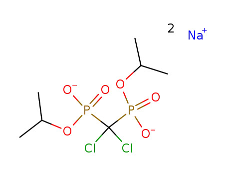 (dichloromethylene)bisphosphonic acid P,P'-bis(1-methylethyl) ester disodium salt