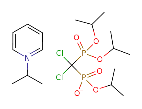 <dichloromethyl>phosphonic acid mono(1-methylethyl) ester N-isopropyl pyridinium salt