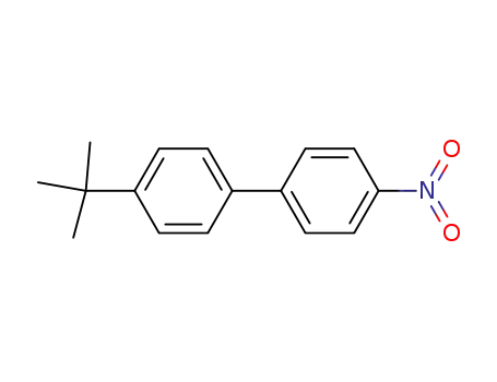 Molecular Structure of 279242-11-4 (4-(tert-Butyl)-4'-nitro-1,1'-biphenyl)