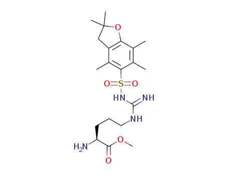 methyl Nω-((2,2,4,6,7-pentamethyl-2,3-dihydrobenzofuran-5-yl)sulfonyl)-L-argininate