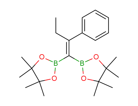 1,1-bis(4',4',5',5'-tetramethyl-1',3',2'-dioxaborolan-2'-yl)-2-phenyl-1-butene