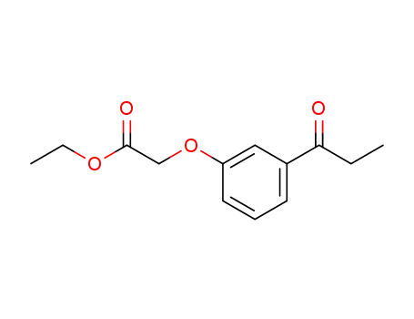 ethyl ((3-propanoylphenyl)oxy)acetate