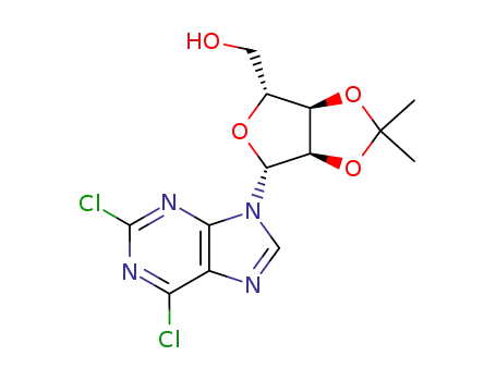 [(3aR,4R,6R,6aR)-4-(2,6-dichloropurin-9-yl)-2,2-dimethyl-3a,4,6,6a-tetrahydrofuro[3,4-d][1,3]dioxol-6-yl]methanol