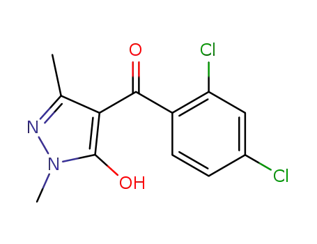 4-(2,4-dichlorobenzoyl)-1,3-dimethyl-5-hydroxypyrazole