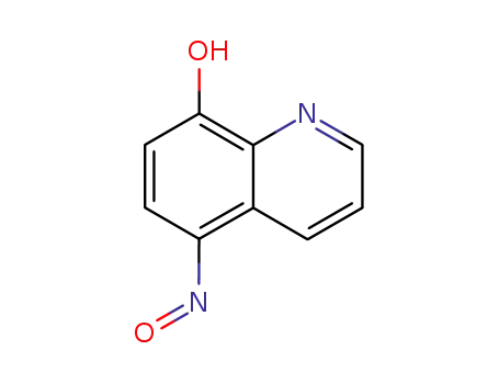 Molecular Structure of 3565-26-2 (5-NITROSO-8-HYDROXYQUINOLINE)