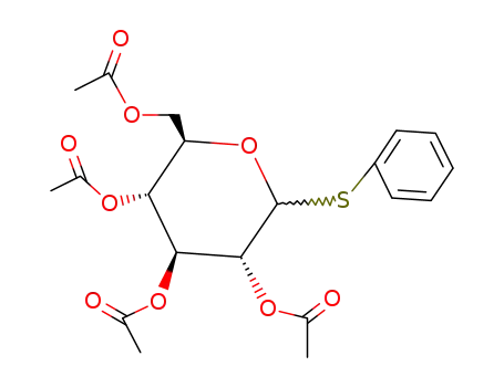 phenyl 2,3,4,6-tetra-O-acetyl-1-thio-α,β-D-glucopyranoside