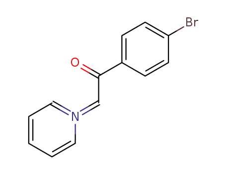 1-[2-(4-bromo-phenyl)-2-oxo-ethyl]-pyridinium betaine