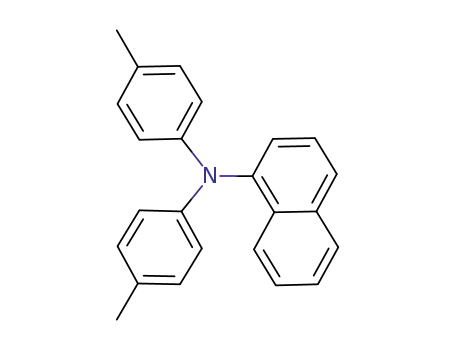 Molecular Structure of 139905-65-0 (1-Naphthalenamine, N,N-bis(4-methylphenyl)-)
