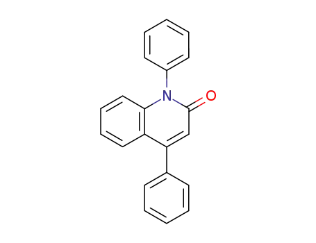 Molecular Structure of 32870-22-7 (2(1H)-Quinolinone, 1,4-diphenyl-)