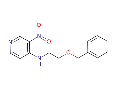 4-Pyridinamine, 3-nitro-N-[2-(phenylmethoxy)ethyl]-