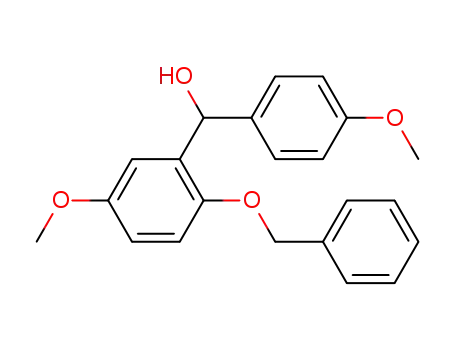 (2-benzyloxy-5-methoxyphenyl)-(4-methoxyphenyl)-methanol