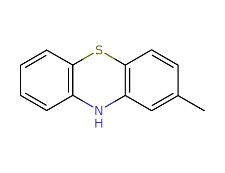 Molecular Structure of 5828-51-3 (2-methyl-10H-phenothiazine)