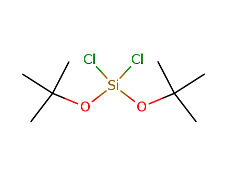 Molecular Structure of 18395-80-7 (Di-tert-butoxydichlorosilane.)