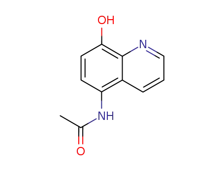 Molecular Structure of 65618-64-6 (Acetamide, N-(8-hydroxy-5-quinolinyl)-)