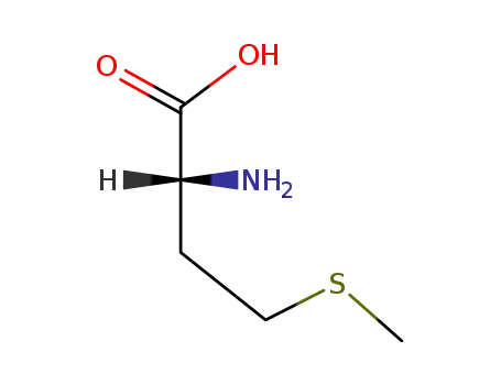 Molecular Structure of 348-67-4 (D-Methionine)