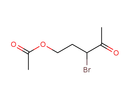 2-Pentanone, 5-(acetyloxy)-3-bromo-