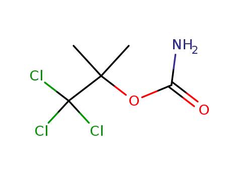 carbamic acid-(1-trichloromethyl-1-methyl-ethyl ester)
