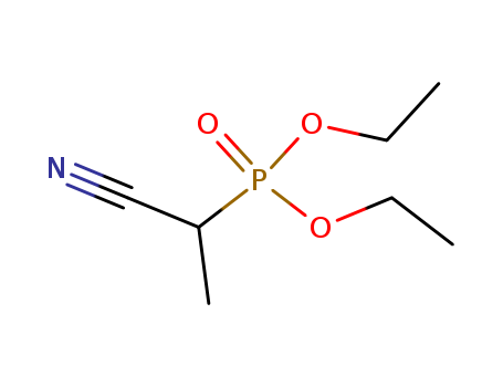 Phosphonic acid, P-(1-cyanoethyl)-, diethyl ester