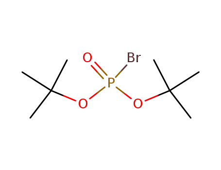 Molecular Structure of 59346-65-5 (Bromidophosphoric acid di(tert-butyl) ester)