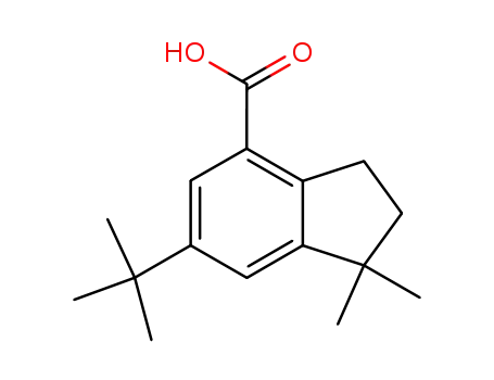 6-tert-butyl-1,1-dimethyl-4-indancarboxylic acid