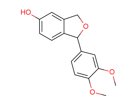 1-(3'.4'-dimethoxyphenyl)-1.3-dihydroisobenzofuran-5-ol