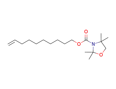 dec-9-enyl 2,2,4,4-tetramethyl-1,3-oxazolidine-3-carboxylate