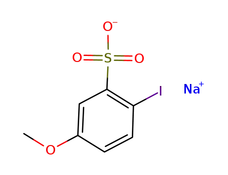 sodium 2-iodo-5-methoxybenzenesulfonate