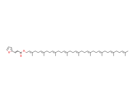 3-furan-2-yl-acrylic acid 3,7,11,15,19,23,27,31,35-nonamethyl-hexatriaconta-2,6,10,14,18,22,26,30,34-nonaen-1-yl ester