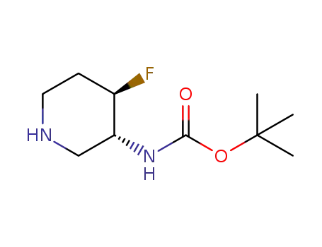 tert-butyl N-[(3R,4R)-4-fluoropiperidin-3-yl]carbamate