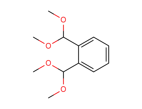 Molecular Structure of 37864-64-5 (Benzene, 1,2-bis(dimethoxymethyl)-)