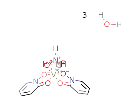 NH4[VO2(2-hydroxypyridine-N-oxide(-1H))2]*3H2O
