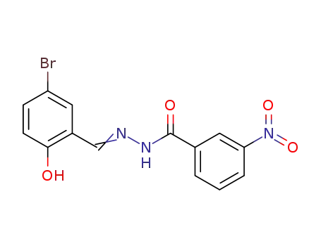 N'-(5-bromo-2-hydroxybenzylidene)-3-nitrobenzohydrazide