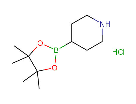 Piperidine-4-boronic acid pinacol ester HCl
