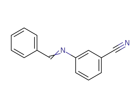3-(benzylideneamino)benzonitrile