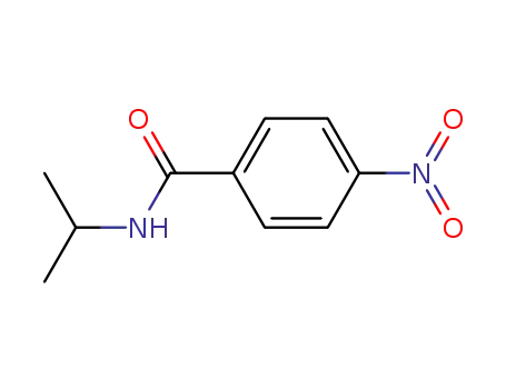 Molecular Structure of 38681-76-4 (N-isopropyl-4-nitrobenzamide)