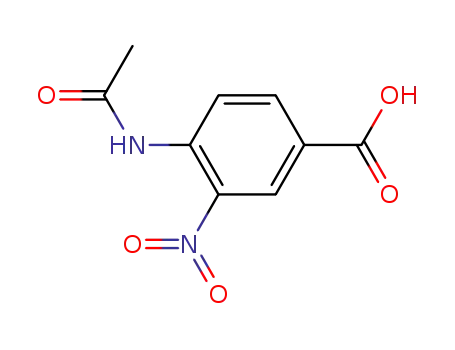 Molecular Structure of 1539-06-6 (4-Acetamido-3-nitrobenzoic acid)