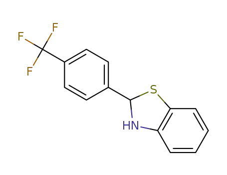 2-(p-trifluoromethylphenyl)benzothiazoline