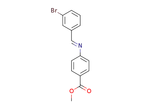 4-{[1-(3-bromo-phenyl)-meth-(E)-ylidene]-amino}-benzoic acid methyl ester