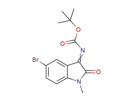 tert-butyl 5-bromo-1-methyl-2-oxoindolin-3-ylidenecarbamate
