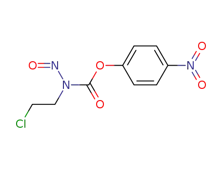 p-nitrophenyl N-(2-chloroethyl)-N-nitroso-carbamate