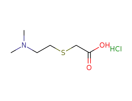 2-((2-(dimethylamino)ethyl)thio)acetic acid hydrochloride