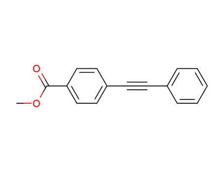 Benzoic acid, 4-(phenylethynyl)-, methyl ester