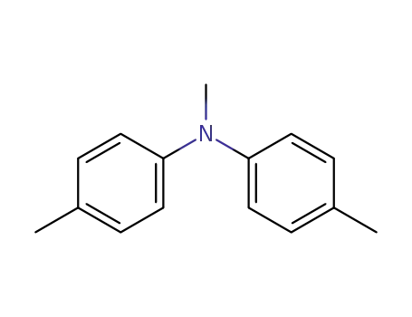 Molecular Structure of 3480-97-5 (Benzenamine, N,4-dimethyl-N-(4-methylphenyl)-)