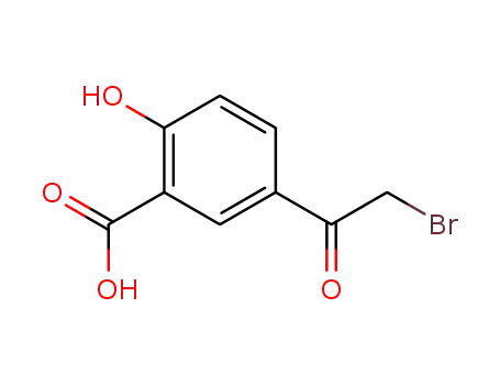5-bromoacetyl-2-hydroxy-benzoic acid
