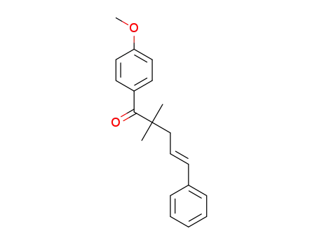 (E)-1-(4-methoxyphenyl)-2,2-dimethyl-5-phenylpent-4-en-1-one