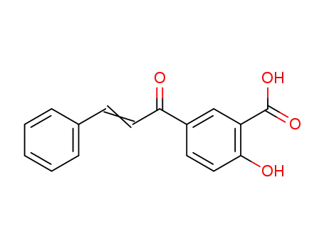 Benzoic acid, 2-hydroxy-5-(1-oxo-3-phenyl-2-propenyl)-