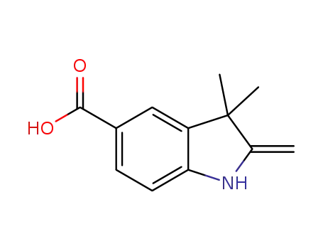 3,3-dimethyl-2-methyleneindoline-5-carboxylic acid