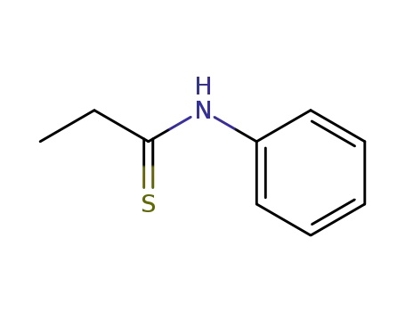 Molecular Structure of 2955-69-3 (N-phenylpropanethioamide)